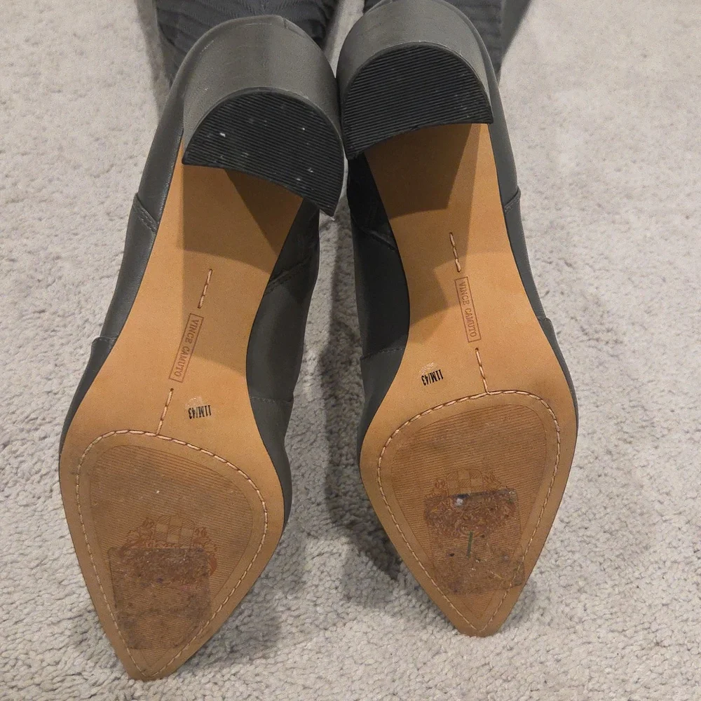 Vince Camuyo Majestie gray knee-high boots - Picture 8 of 9